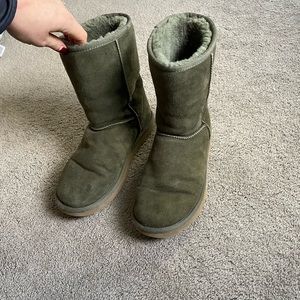 Olive Ugg Boots